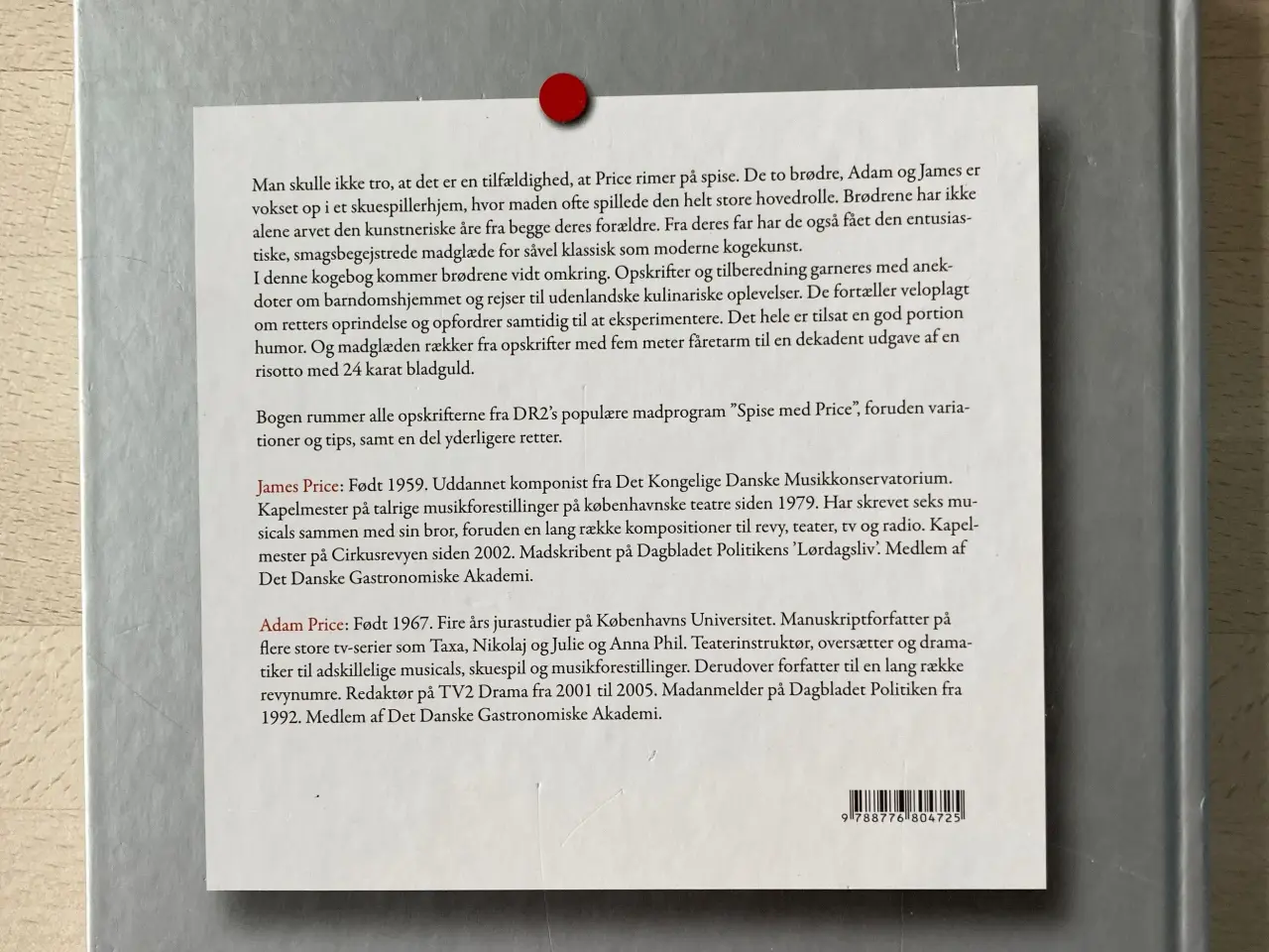 Billede 2 - Spise med Price, Adam og James Price