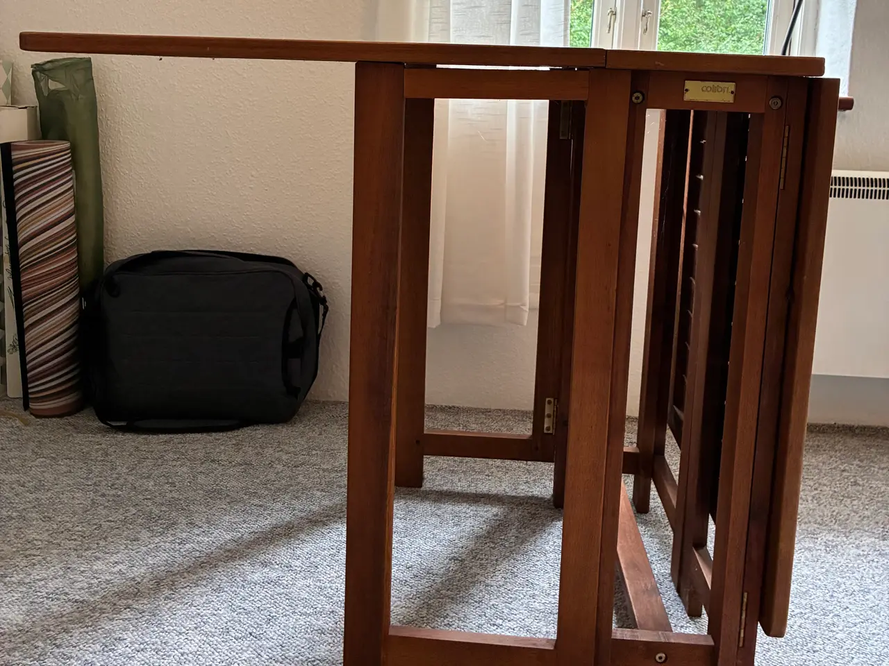 Billede 3 - Flot Colibri teak klapbord – 140 cm