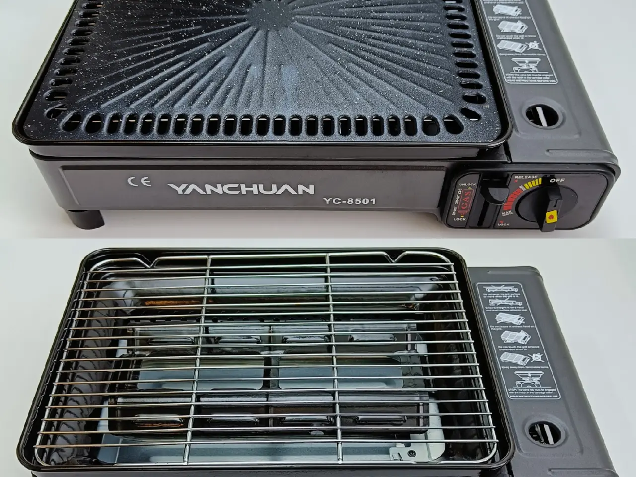 Billede 3 - NY! 2200W Gasgrill + 12 Dåser med GAS