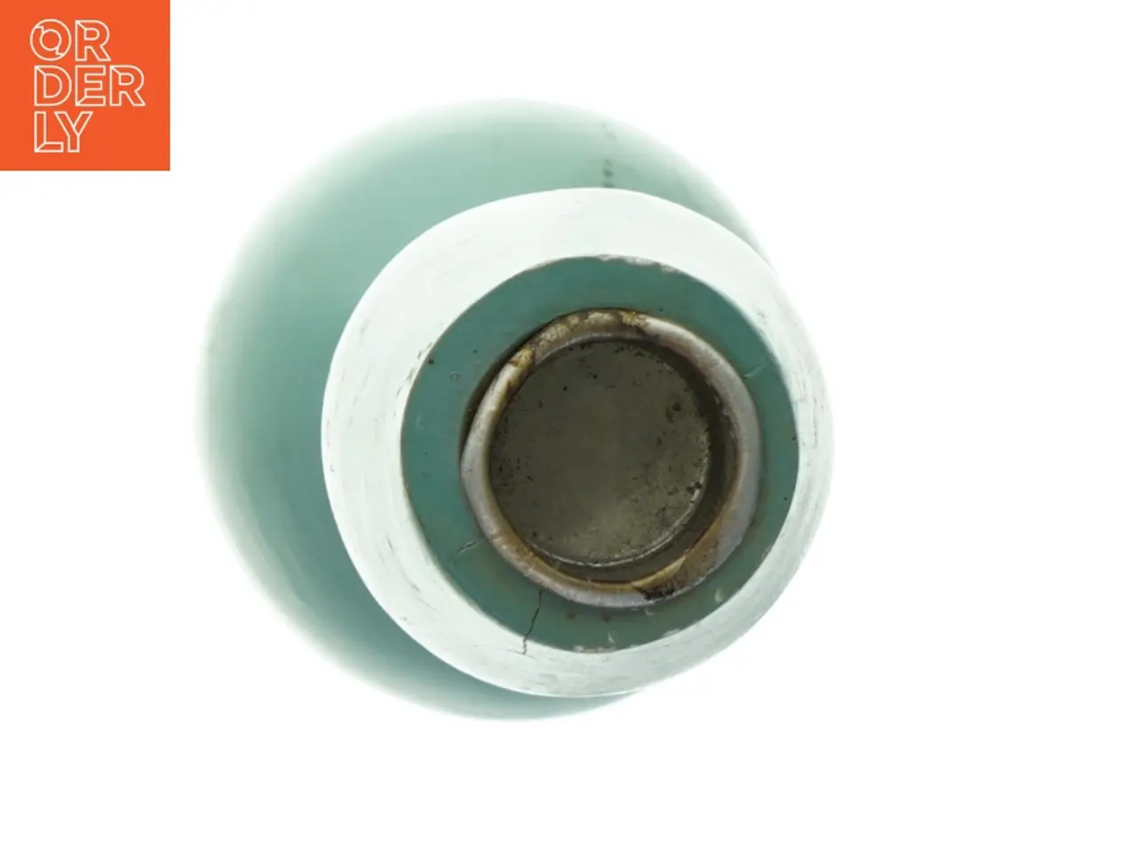 Billede 2 - Turkis lysestage (str. 35 cm)