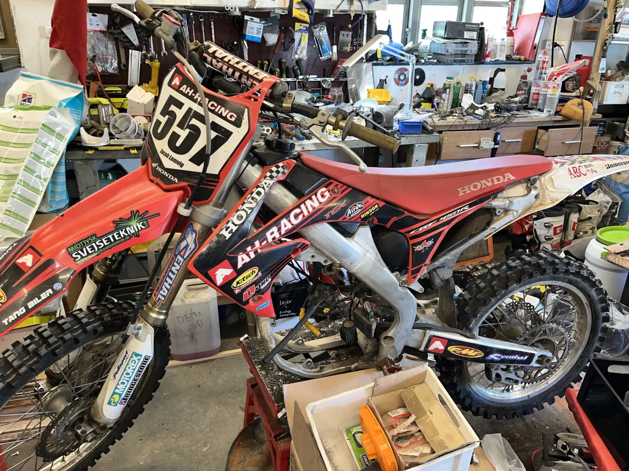 Billede 1 - Honda CRF450 2010 sælges i brugte dele