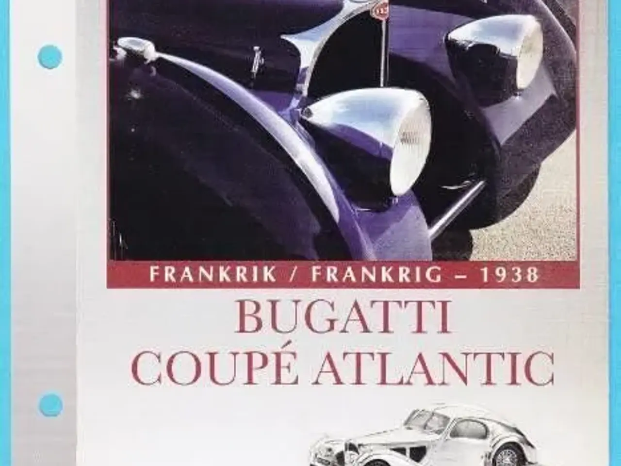 Billede 2 - Bugatti Coupé Atlantic (silver car collection)