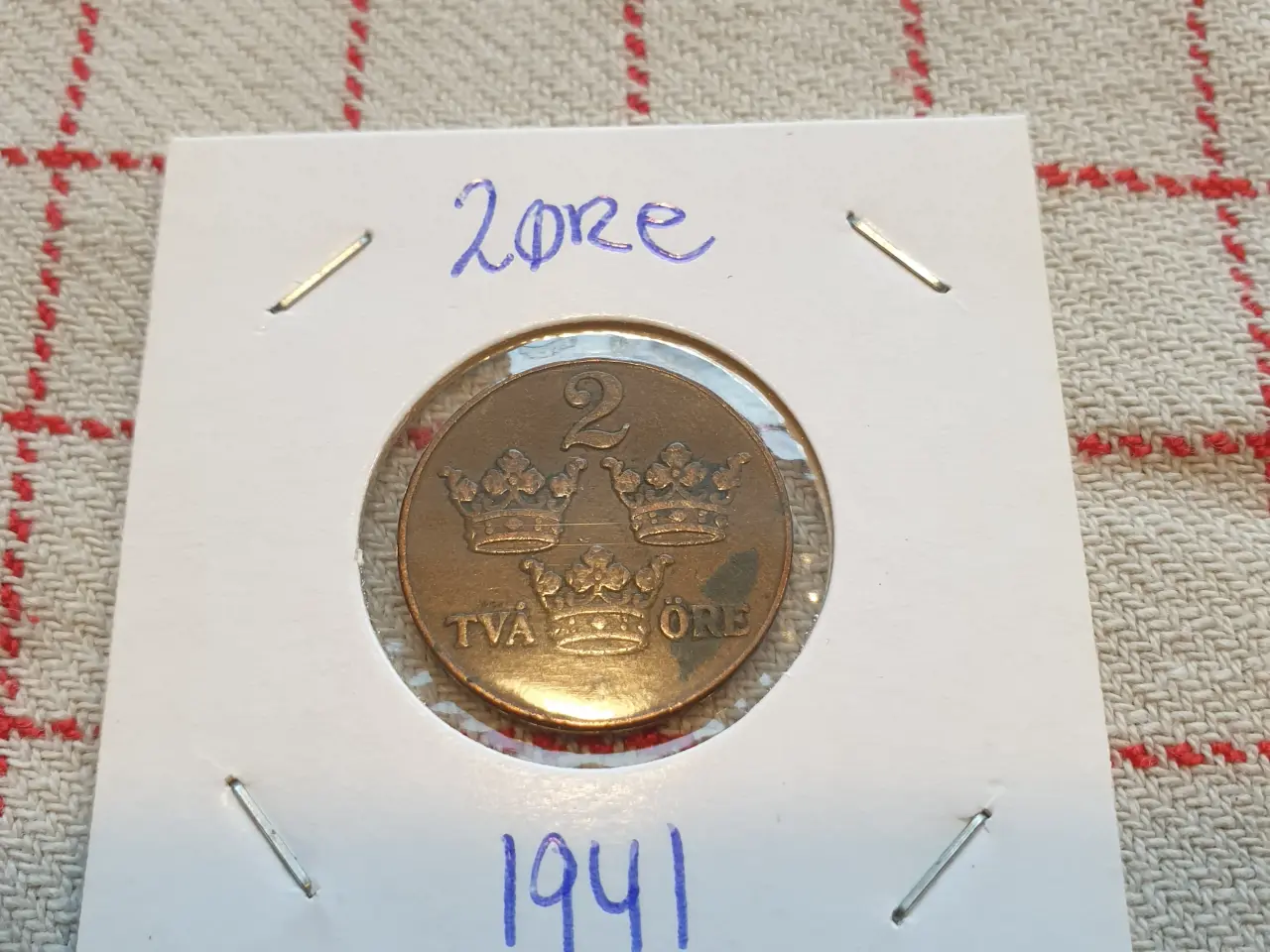 Billede 2 - Svensk 2 Øre 1941