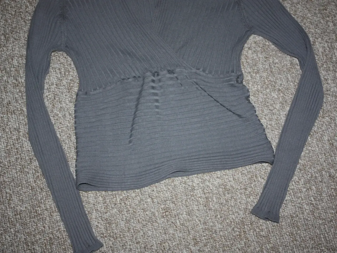 Billede 3 - J&W – Paris Ribbed Silk Sweater Tu str. S 80% silk