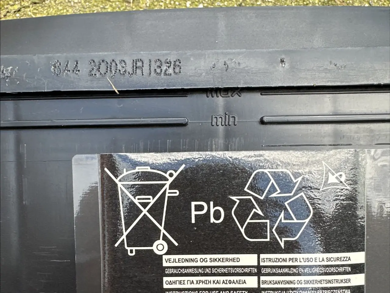 Billede 1 - Batteri brugt 14 dage