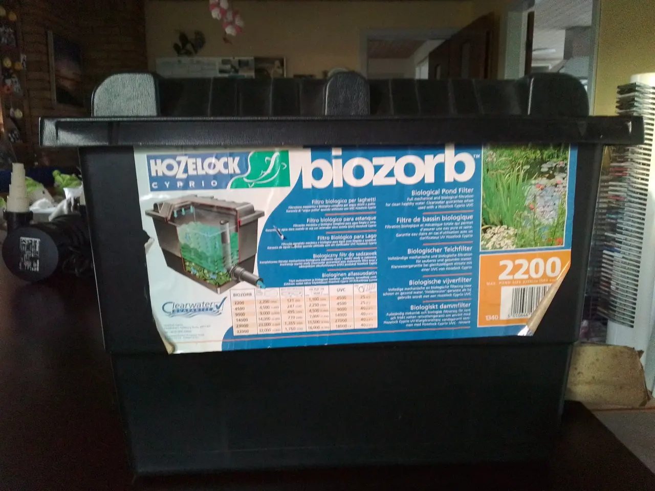 Billede 1 - Hozelock Biozorb 2200 kvalitets filtreringsenhed