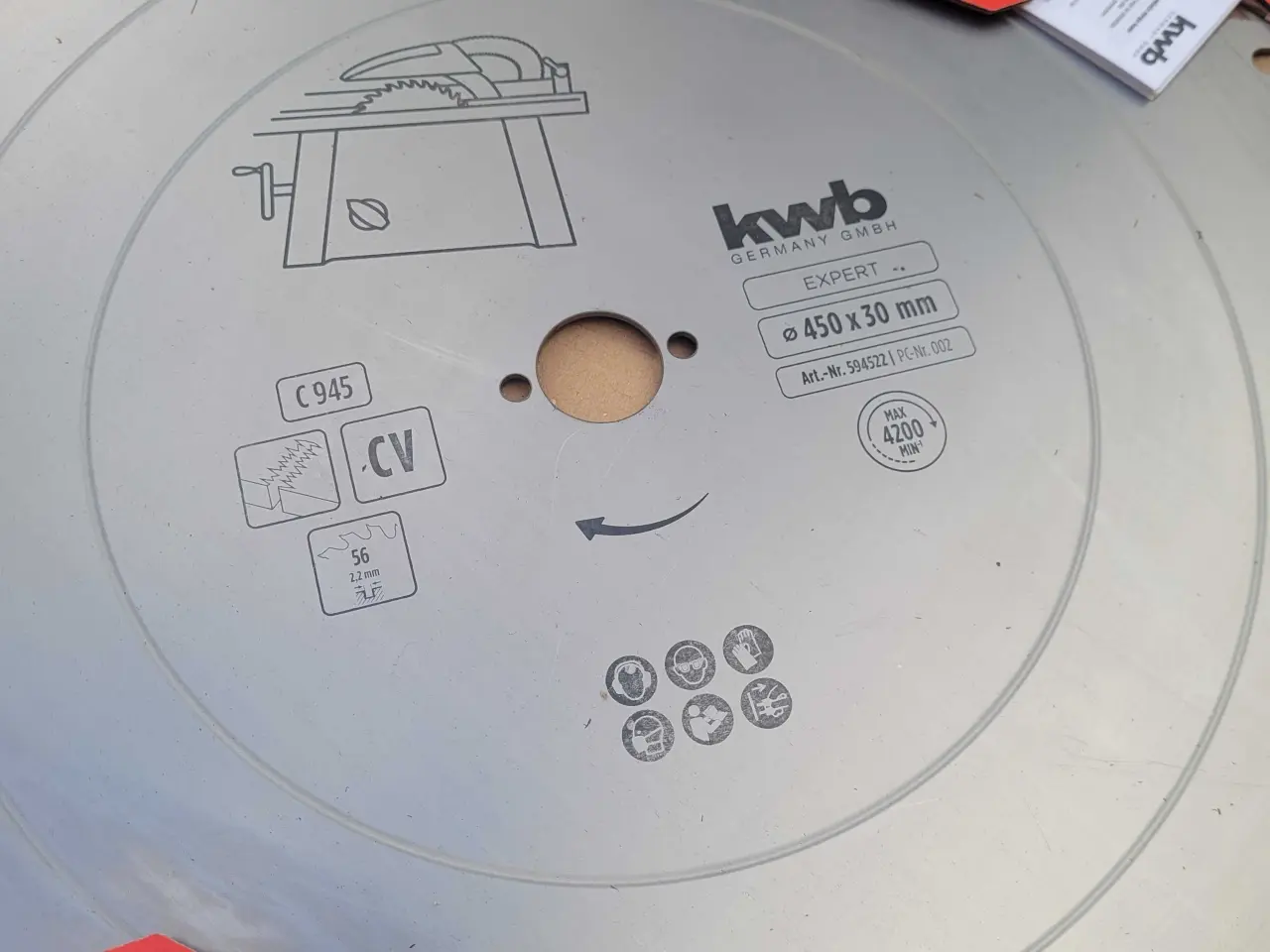 Billede 1 - Rundsavs klinge