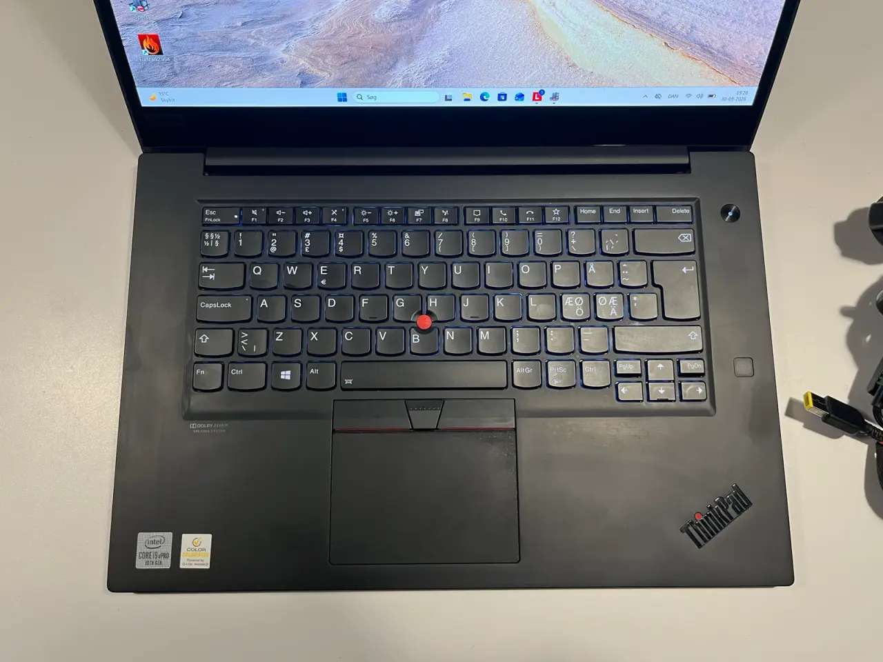 Billede 3 - Lenovo ThinkPad P1 Gen 3 i9 32GB 1TB 4K OLED T2000