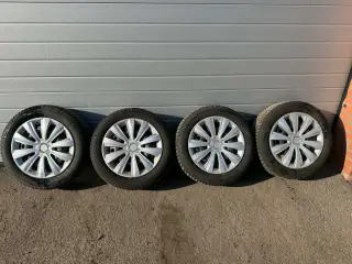 16" stålfælge med vinterdæk og TMPS sensor