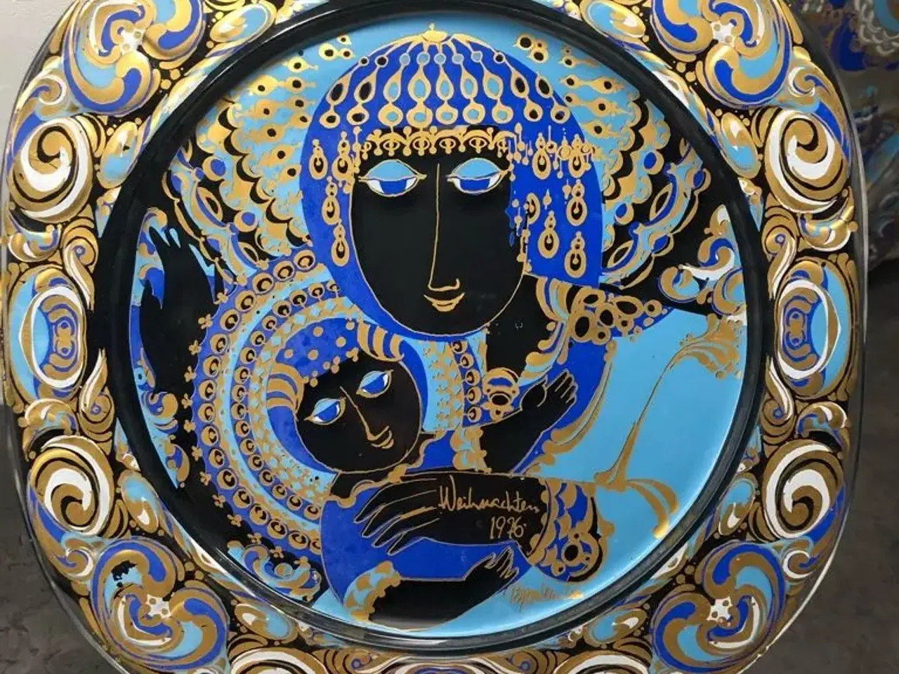 Billede 2 - Retro Wiinblad glas platter 1976 og 1977