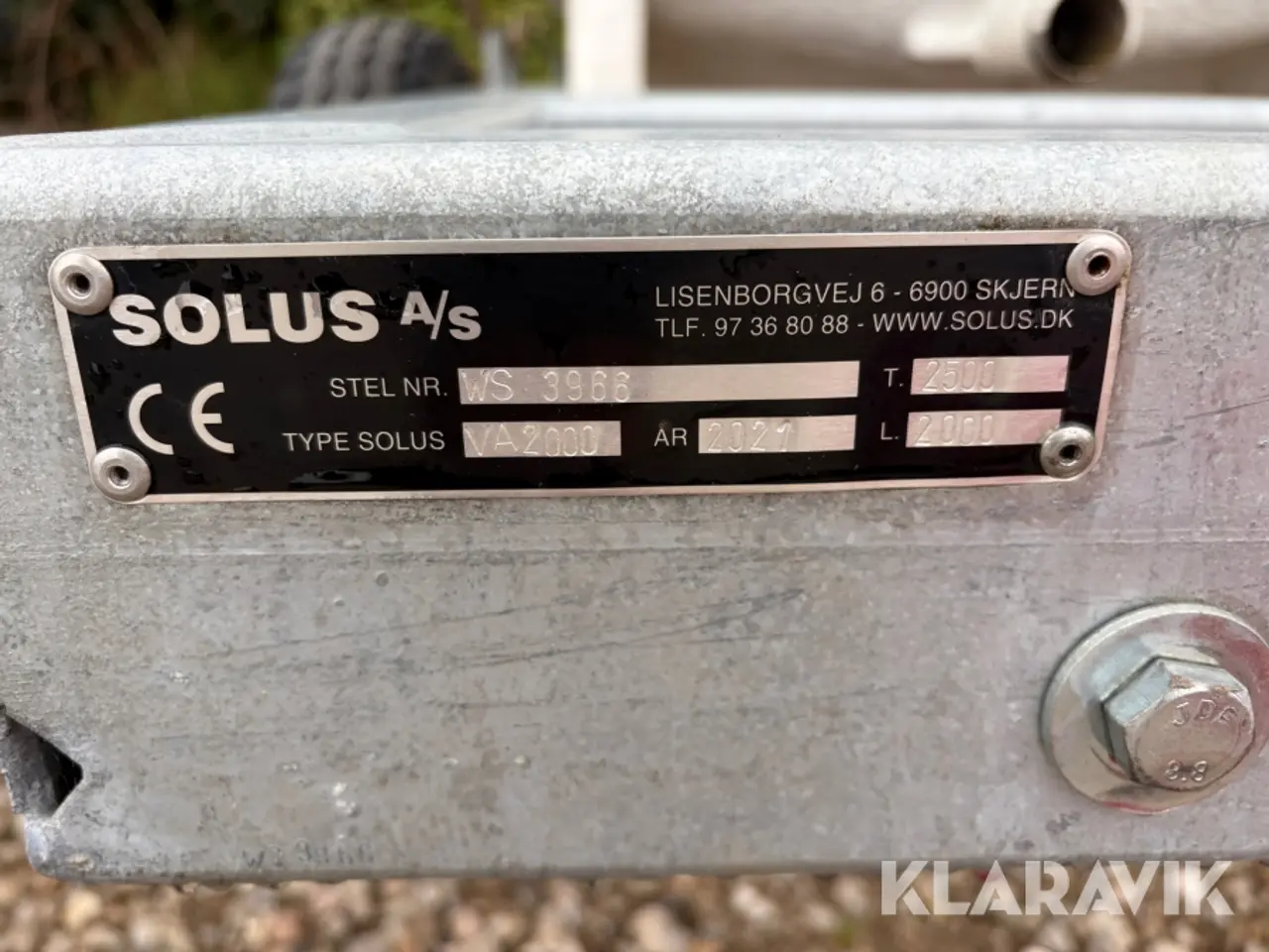 Billede 5 - Vandvogn Solus VA2000
