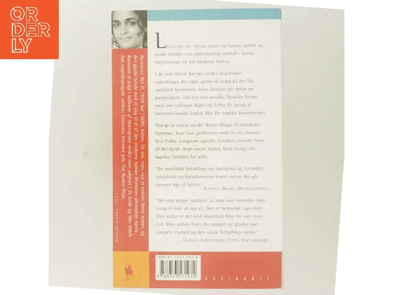Billede 3 - De små tings gud : roman af Arundhati Roy (Bog)