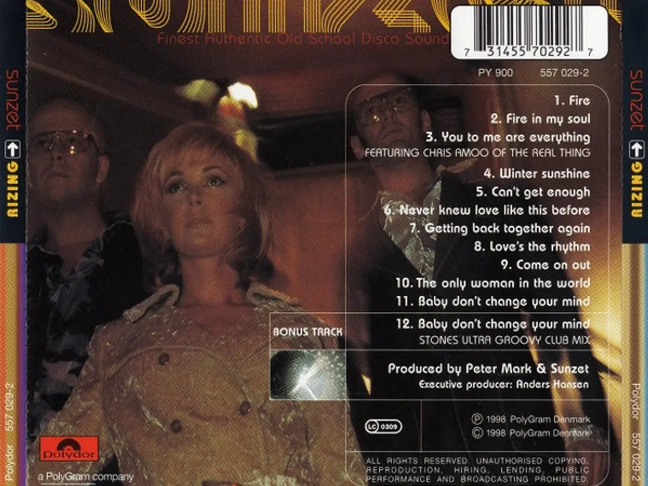 Billede 3 - Sunzet – Rizing – CD