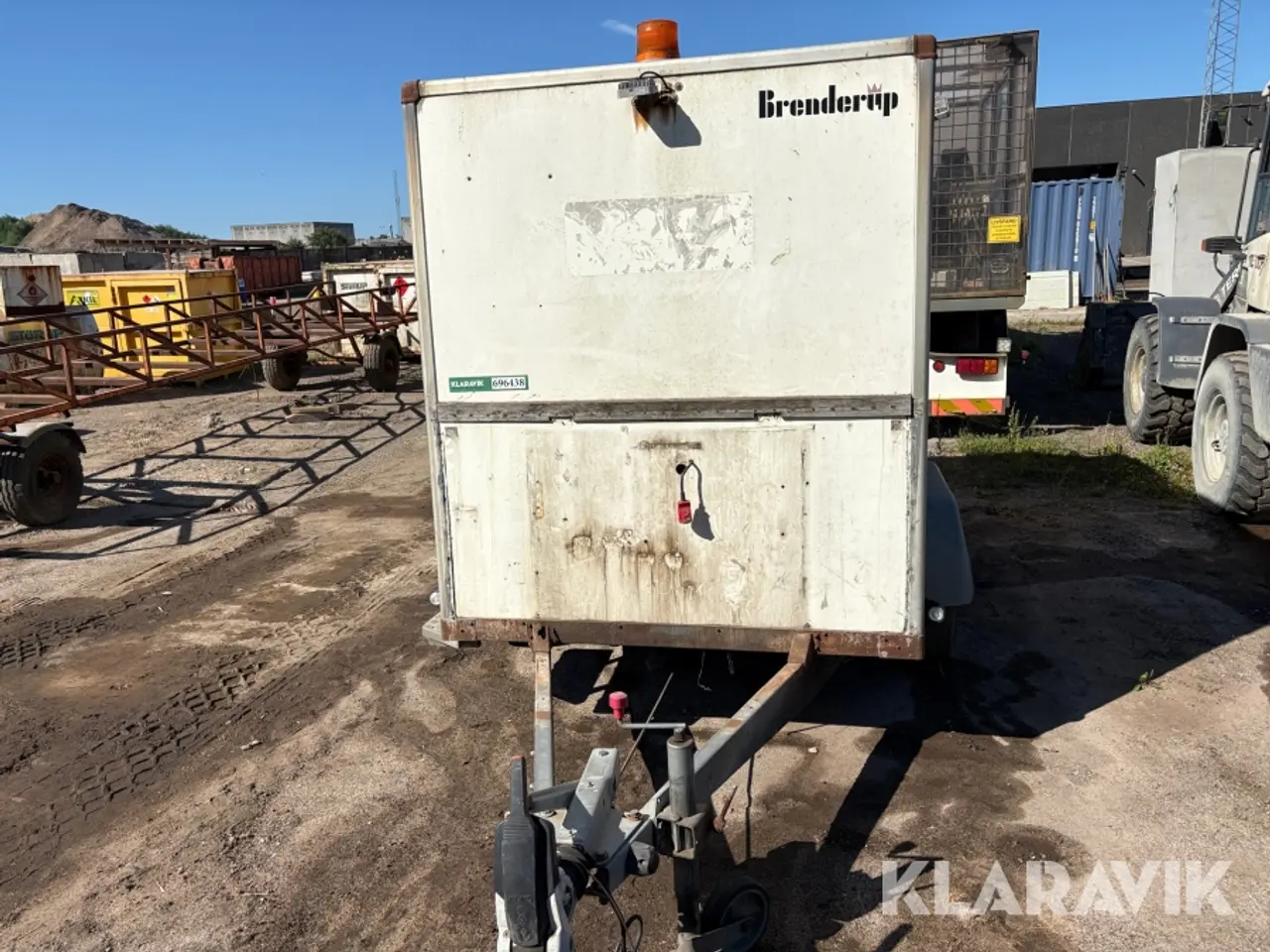 Billede 2 - Lukket trailer Brenderup