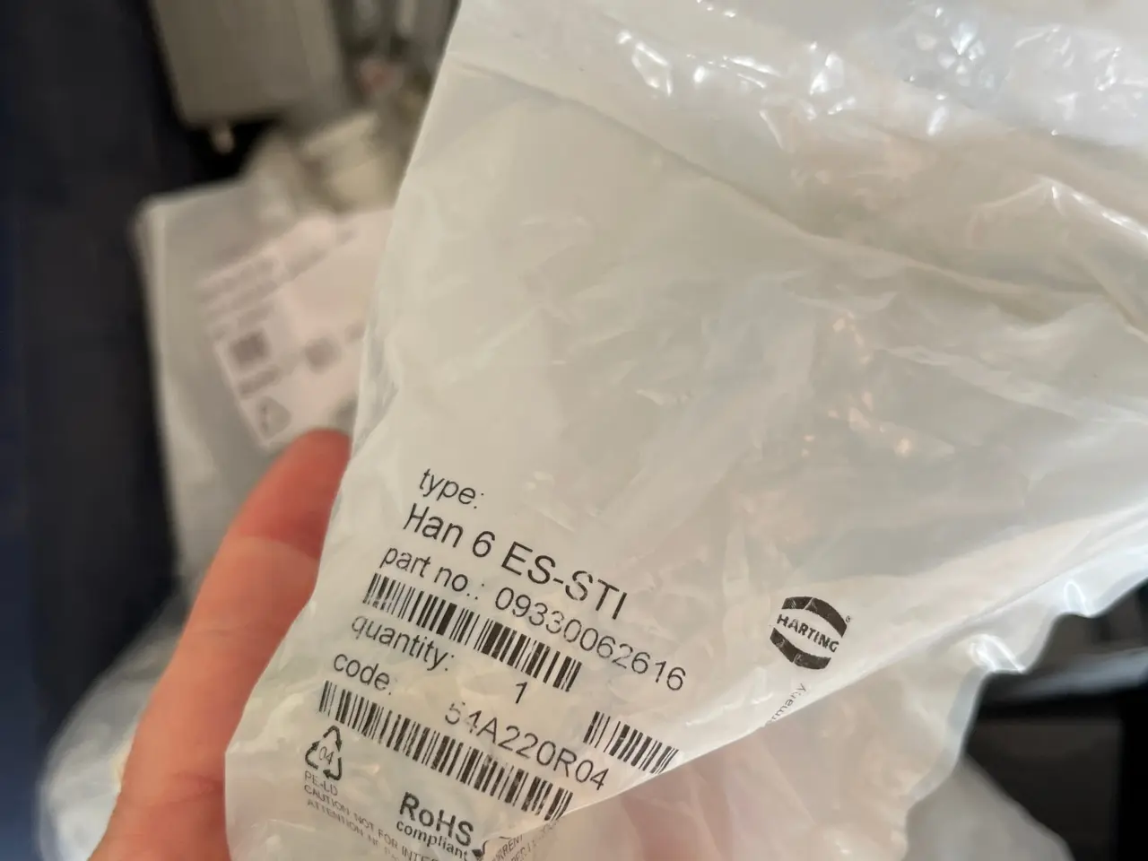 Billede 10 - Harting Han stik Hoods Housings Inserts blandet