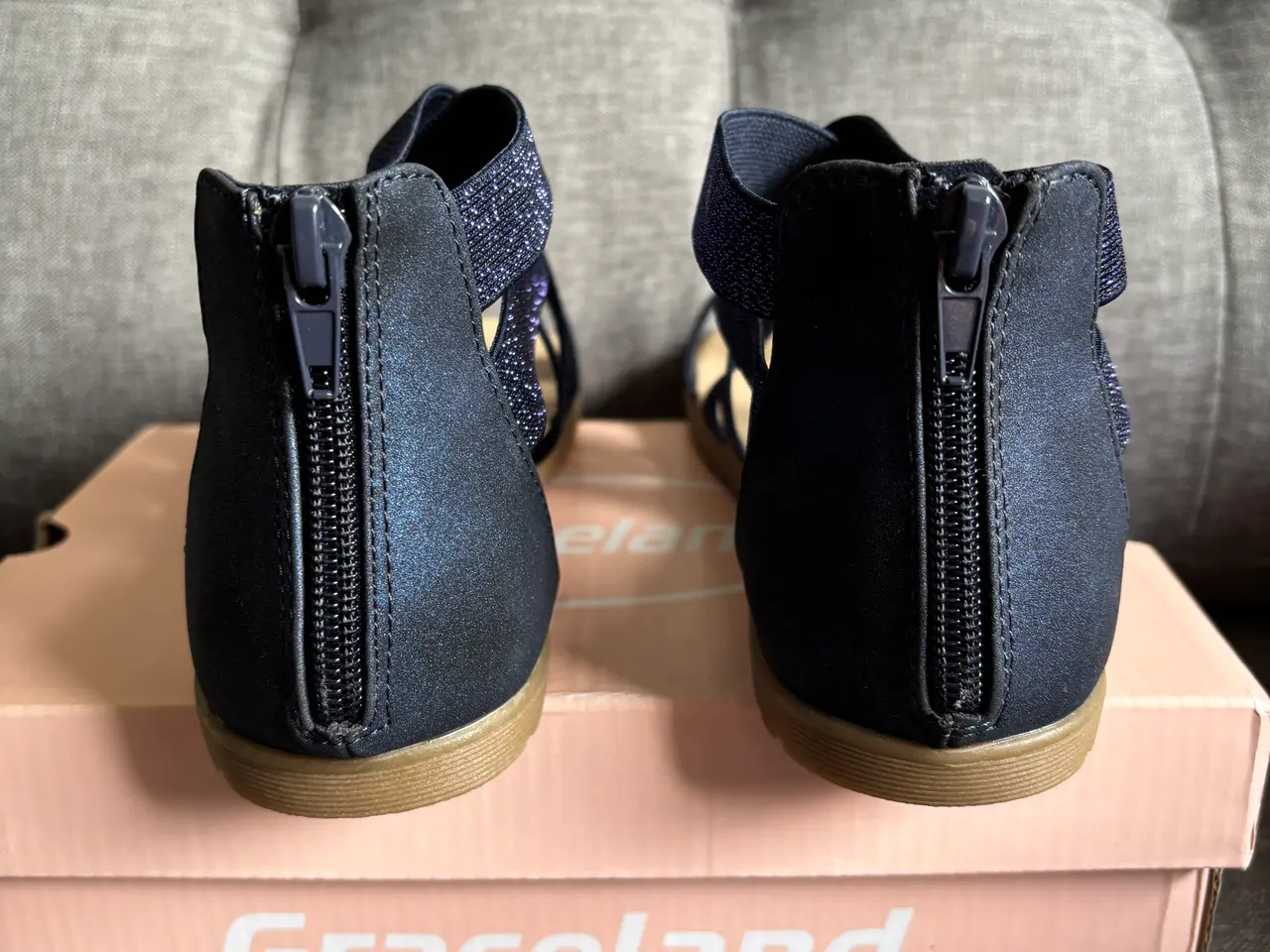 Billede 6 - Graceland sandaler, marineblå, str. 37