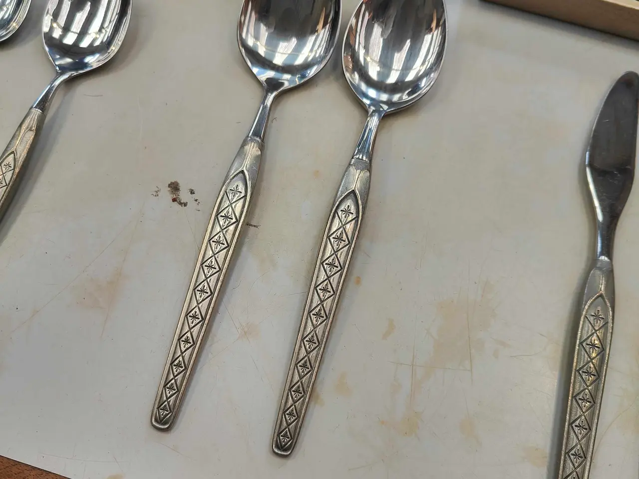 Billede 4 - Norway Pewter H.S. bestiksæt i 42 dele