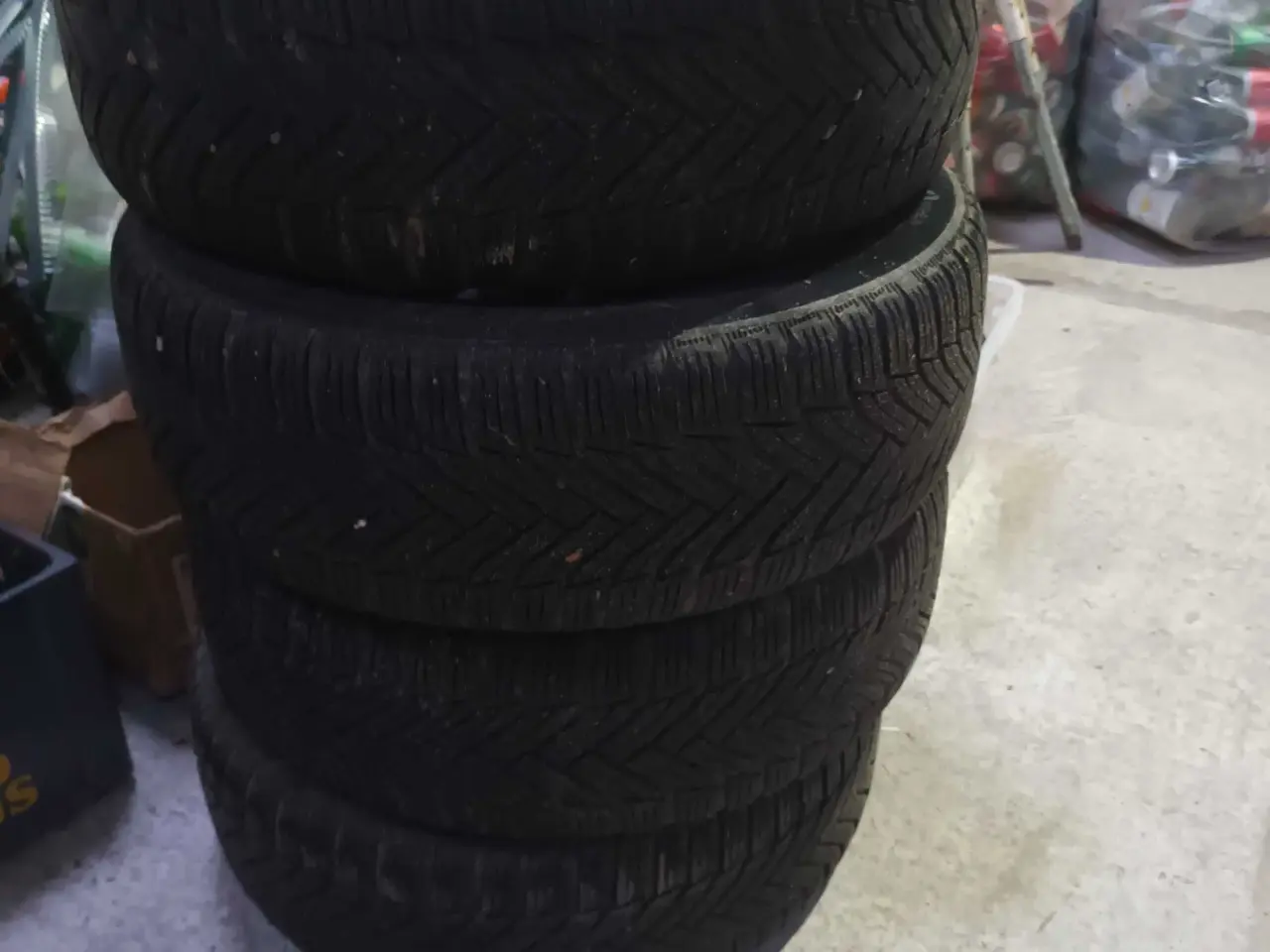 Billede 1 - Vinterhjul michelin alpin 205x55x16 5x114,3 