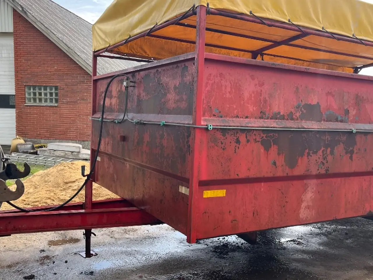 Billede 4 - Kreatur transportvogn Med skillerum