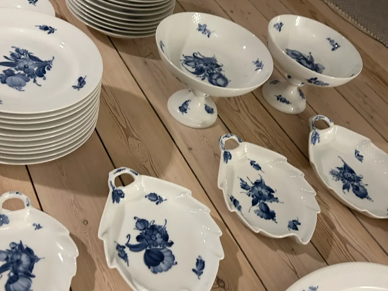 Billede 4 - Blå blomst - Royal Copenhagen