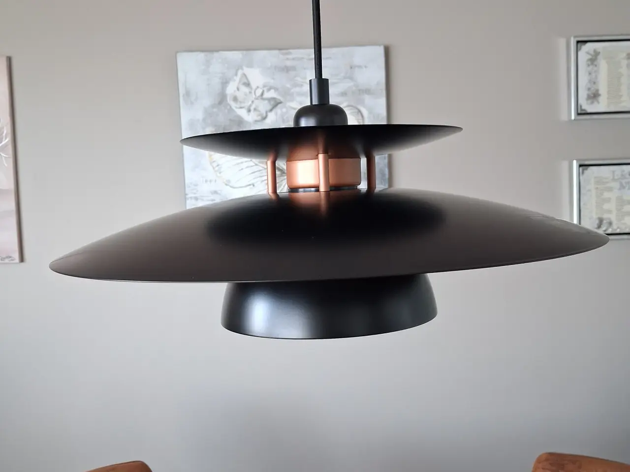 Billede 1 - Eglo pendel Brenda sort/kobber