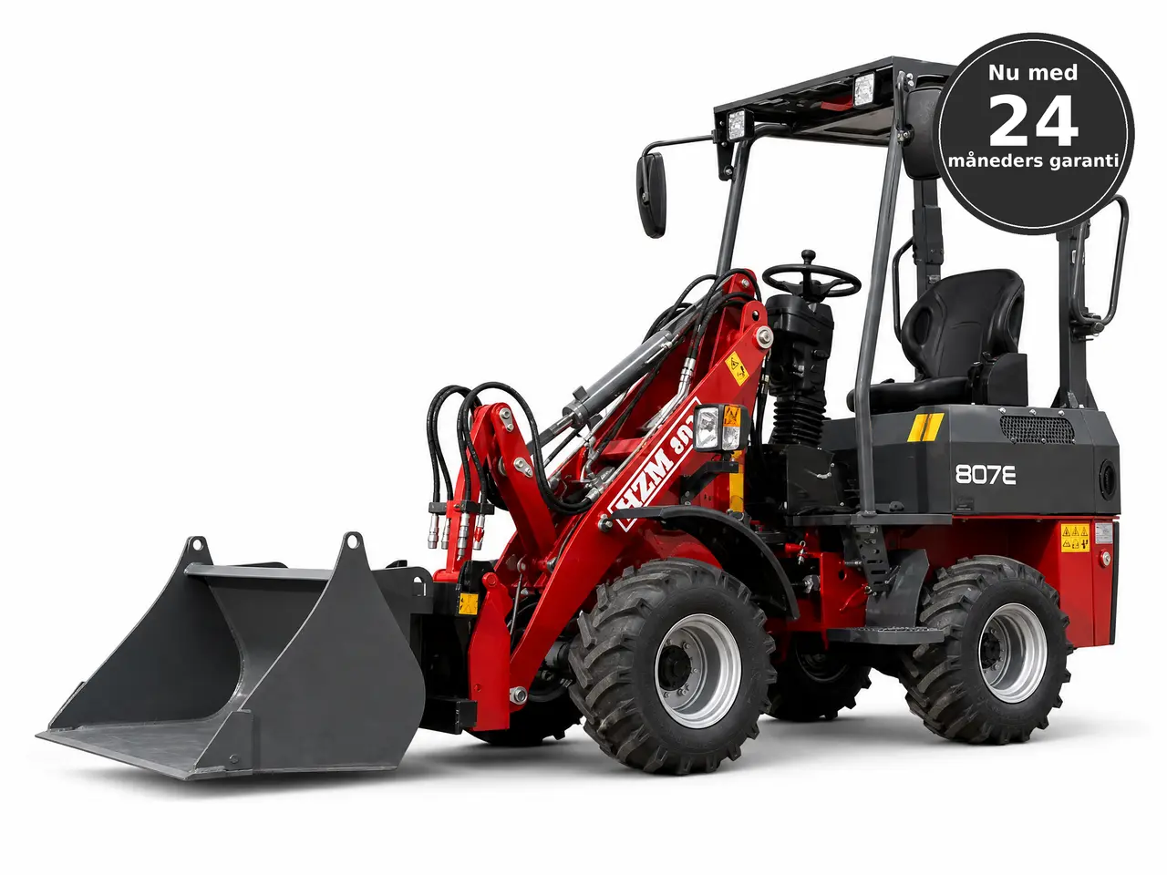 Billede 1 - HZM 807E Elektrisk Minilæsser