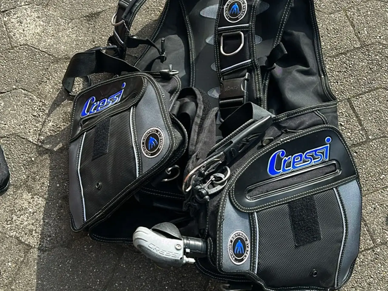 Billede 2 - cressi bcd J 119 med bly lommmer