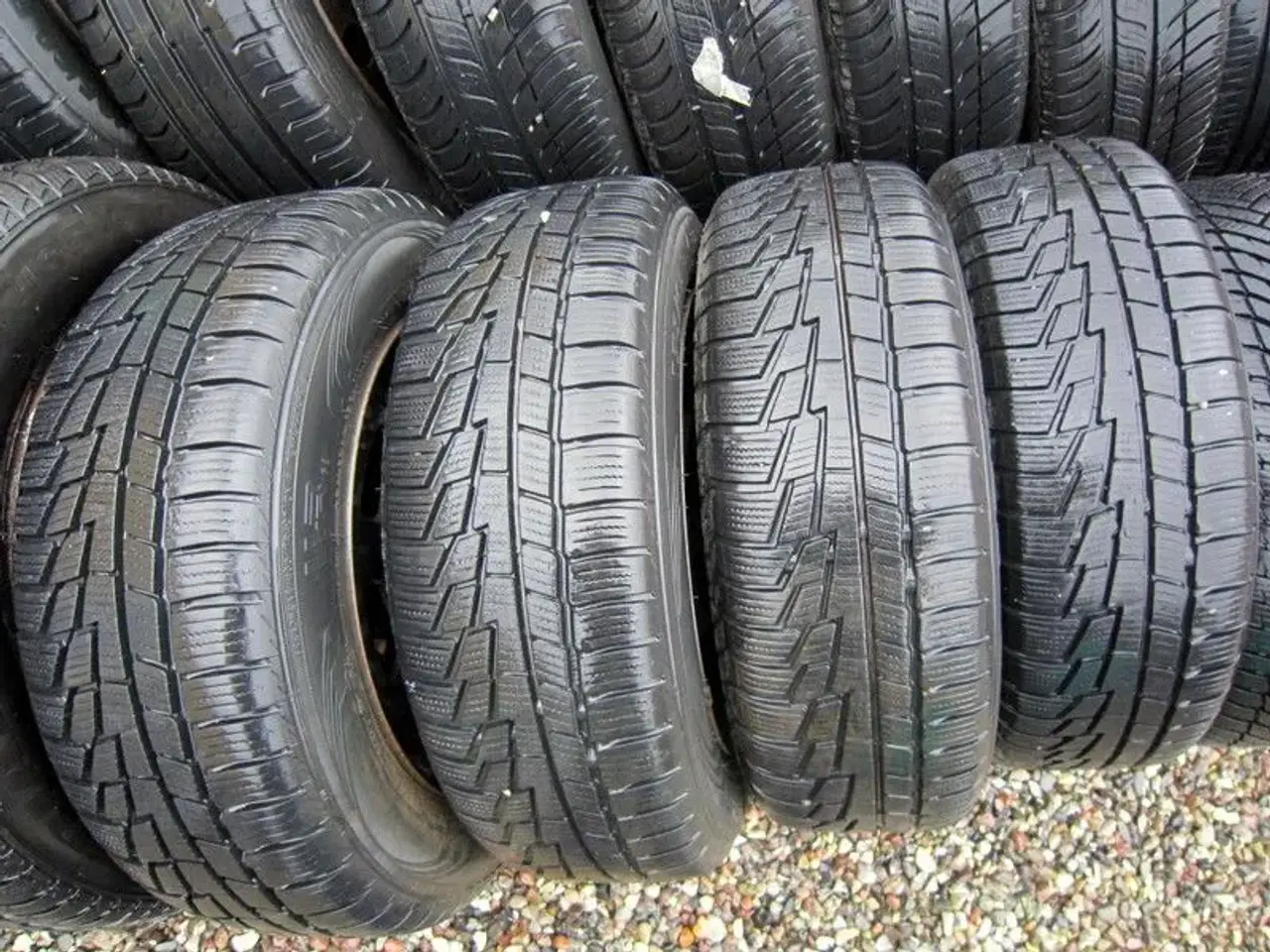 Billede 20 - 14"15"16"17 vinterdæk 30 sæt med masser af mønster