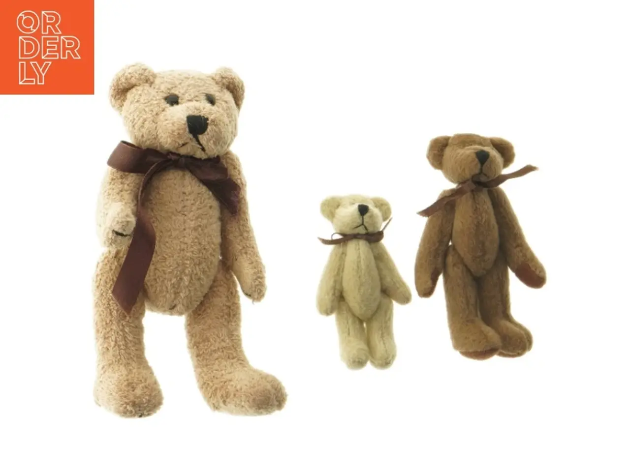 Billede 1 - Teddybjørne (str. 14 cm. 9 cm. 7 cm)