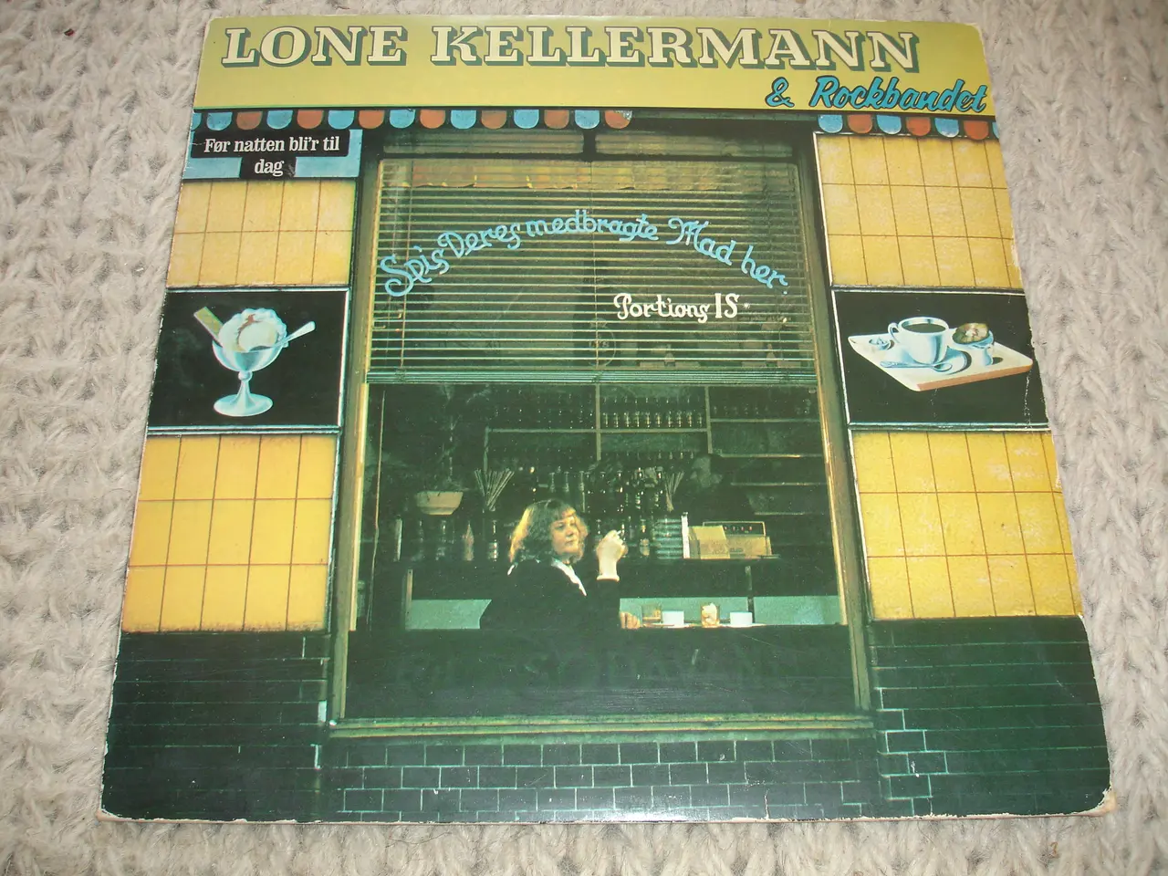 Billede 2 - Lone Kellermann & Rockbandet – Før Natten Bli'r Ti