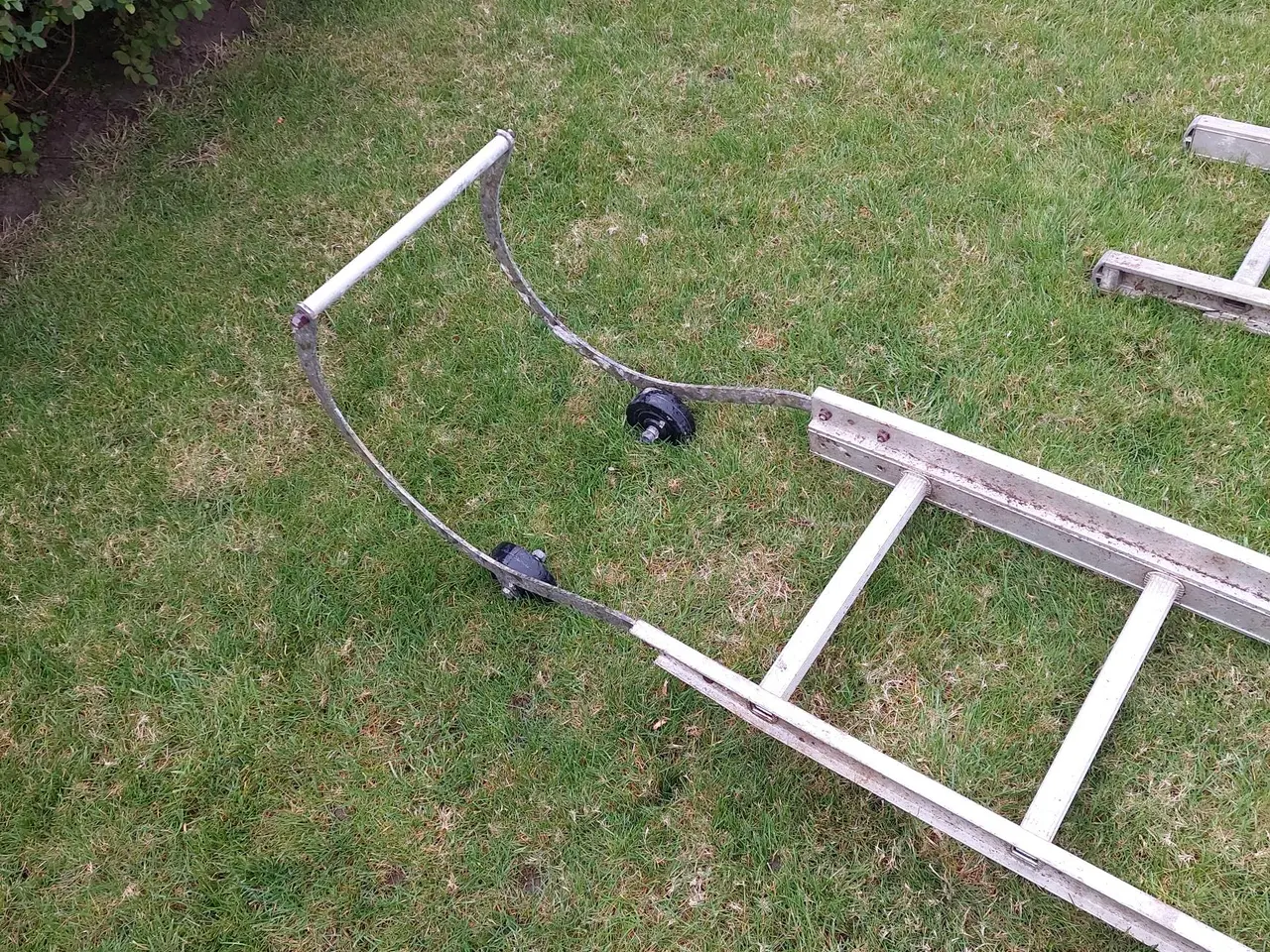Billede 1 - Tagstige med tagrygbøjle 6 meter 