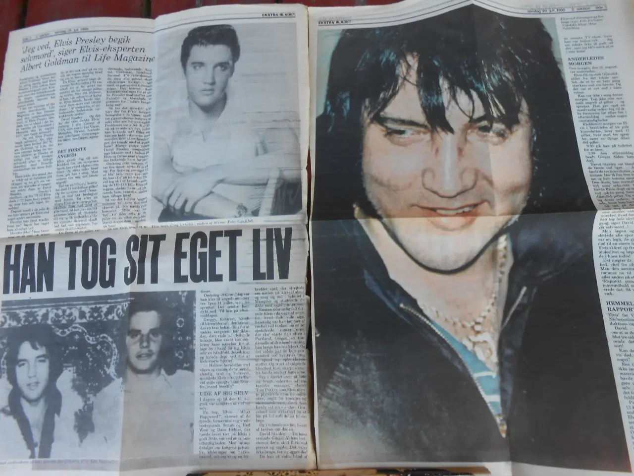 Billede 5 -    Elvis The King. og Bogen om Elvis.
