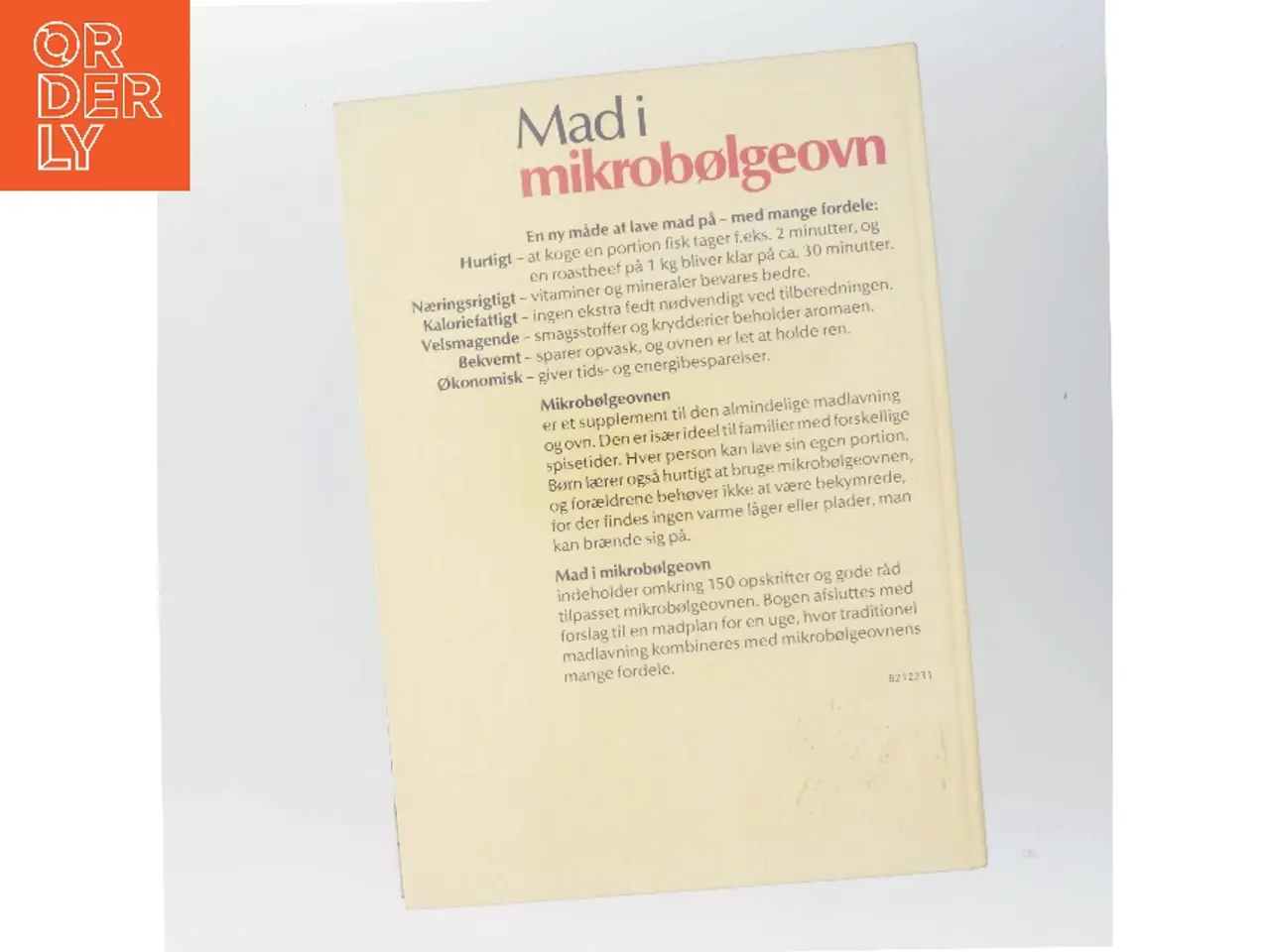 Billede 3 - Mad i mikrobølgeovn (Bog)