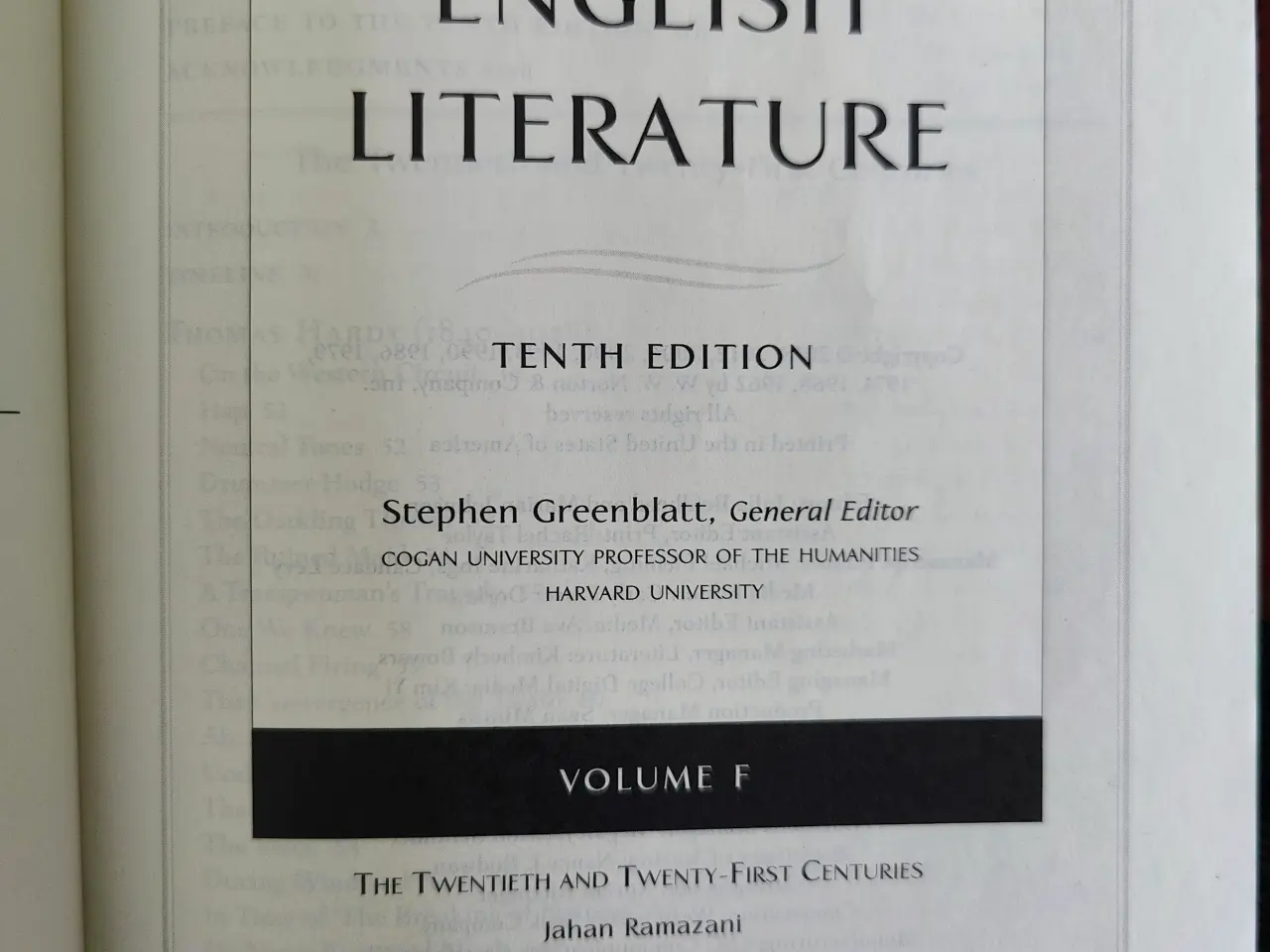 Billede 7 - Norton Anthology English & American Literature