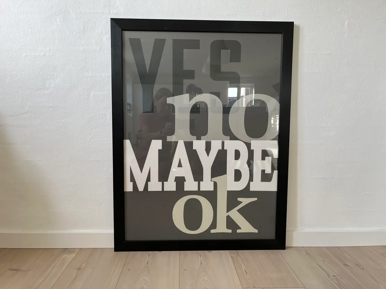 Billede 1 - Plakat inkl, glas og ramme, G & C Interiors Dansk