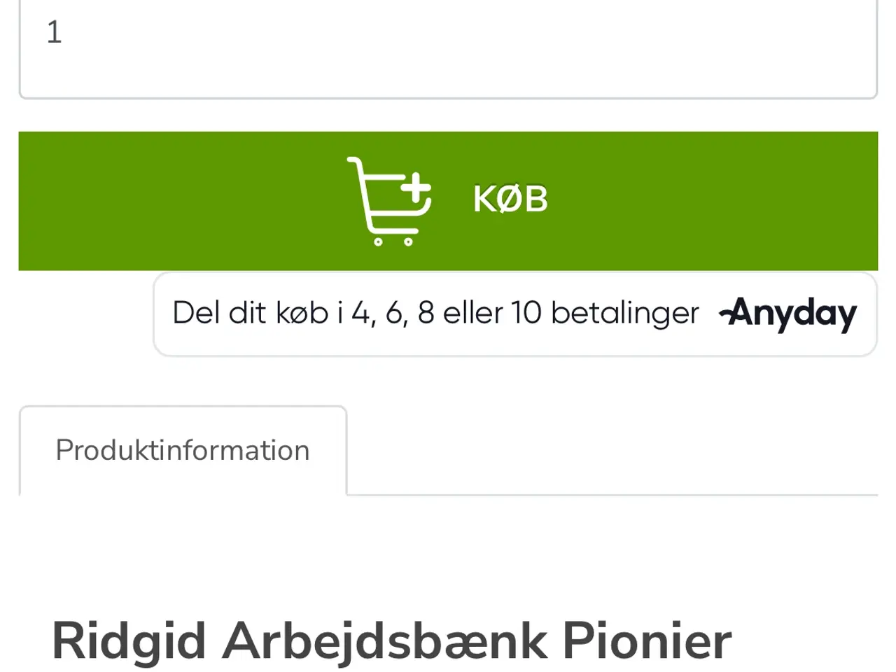 Billede 2 - Ridgid arbejdsbænk med rør skruestik