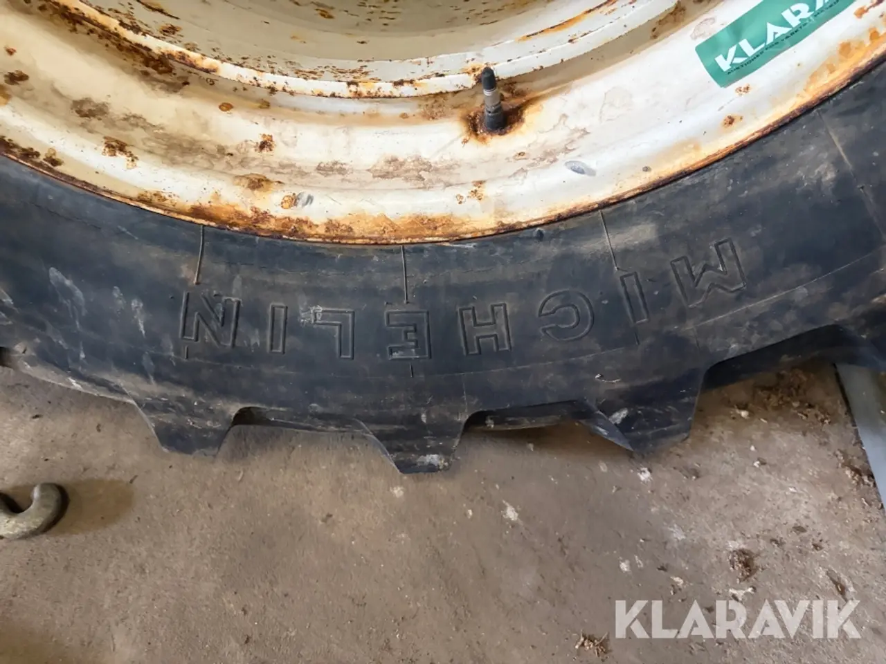 Billede 6 - Tvillingehjul Michelin/kleber 16.9R34 2 styk med spænder