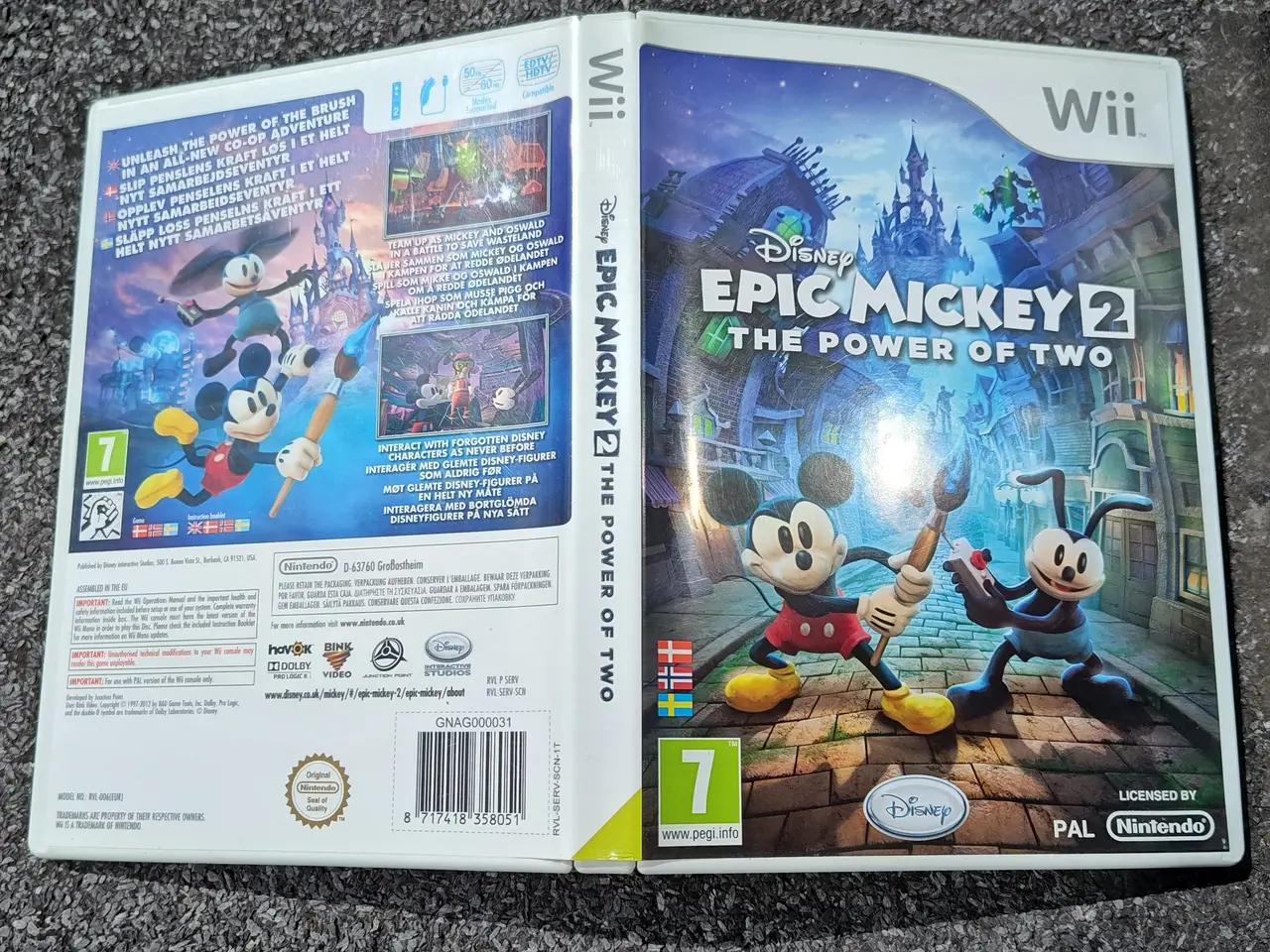 Billede 1 - Disney Epic Mickey 2 The power of two Nintendo WII
