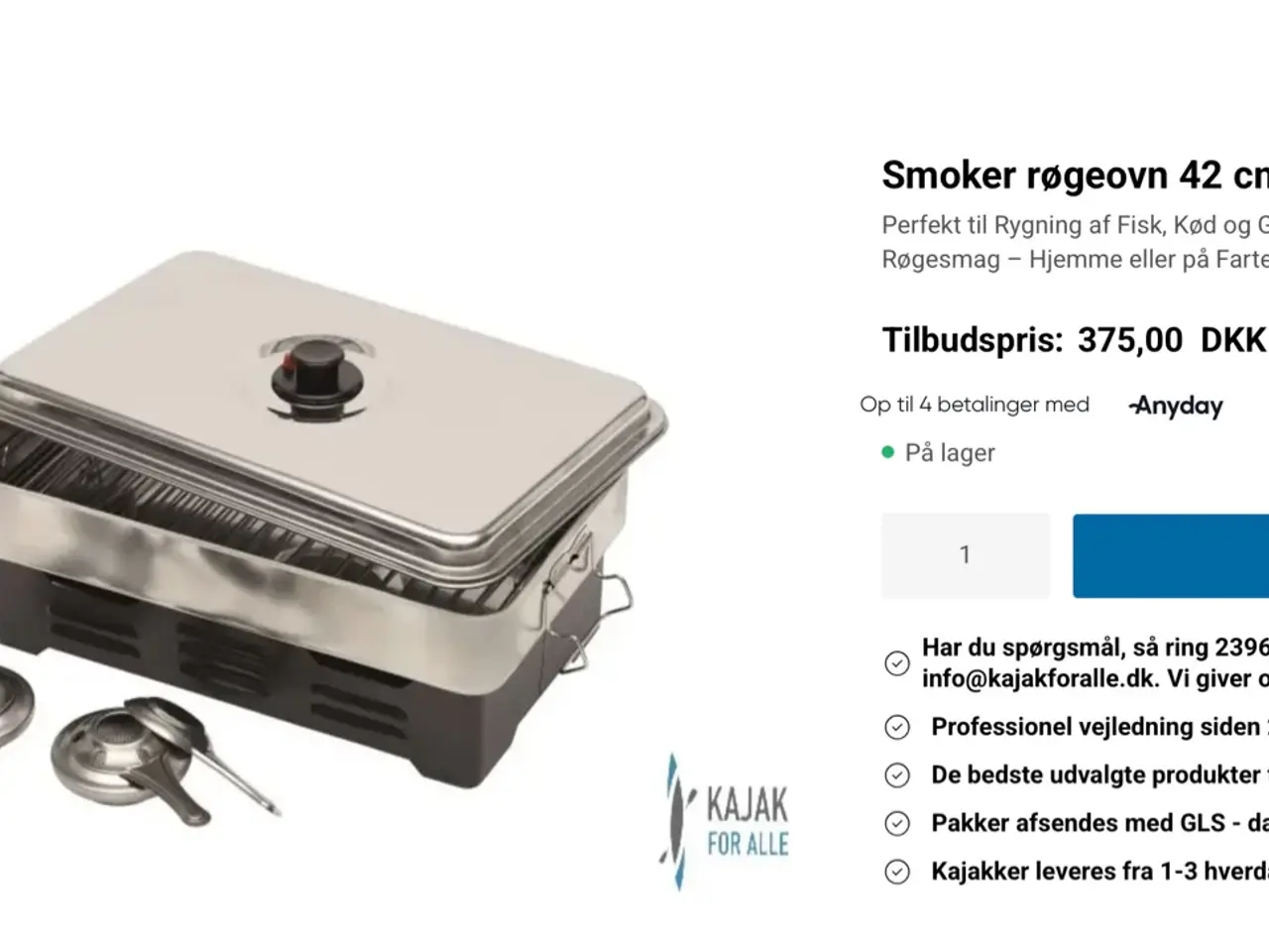 Billede 2 - Helt ny rygeovn