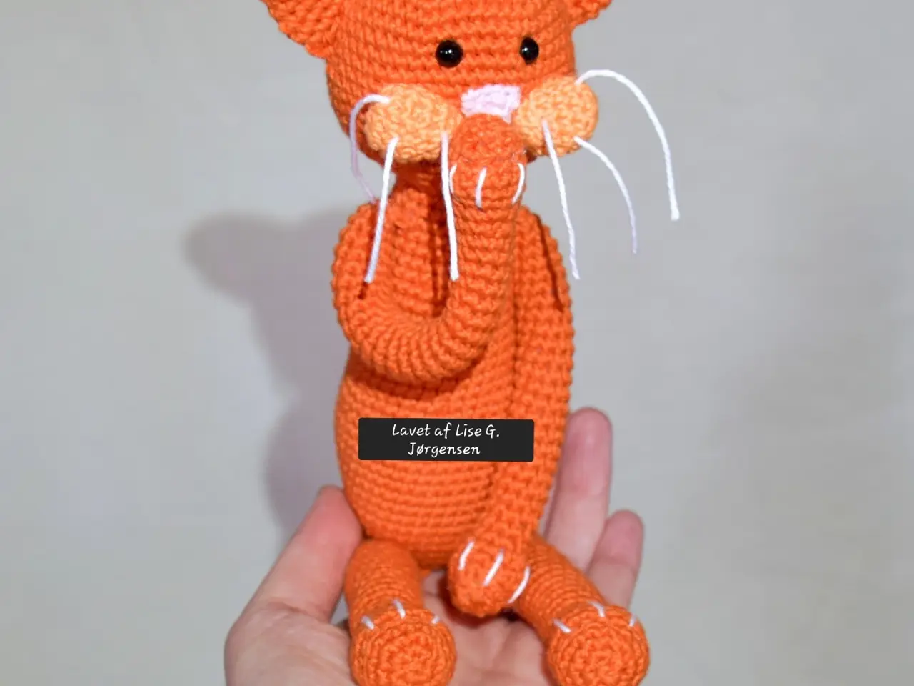 Billede 5 - Hæklede mini-katte, kunsthåndværk 