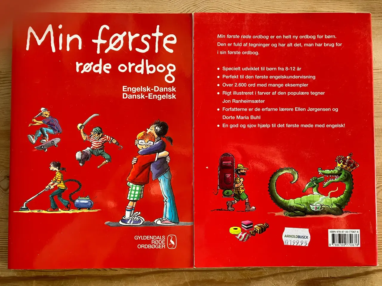 Billede 2 - Min første røde ordbog og Dansk Ordbog for børn mm
