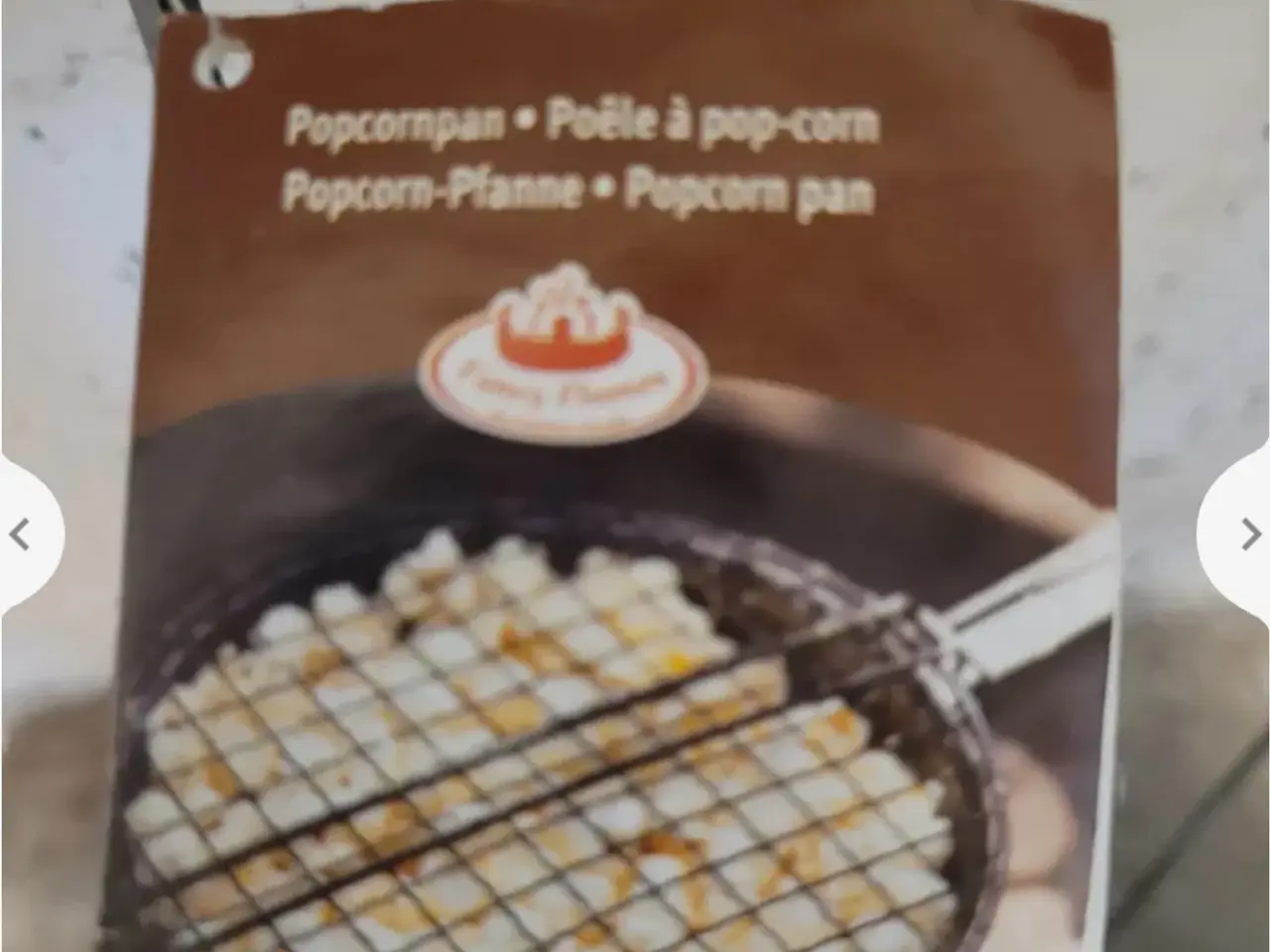 Billede 3 - Gril udstyr popcornpfanne