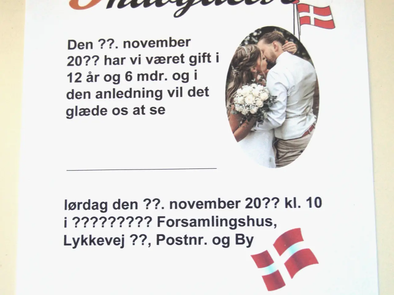 Billede 1 - Indbydelser med mere