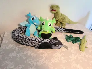 Bamser - tøjdyr - dino