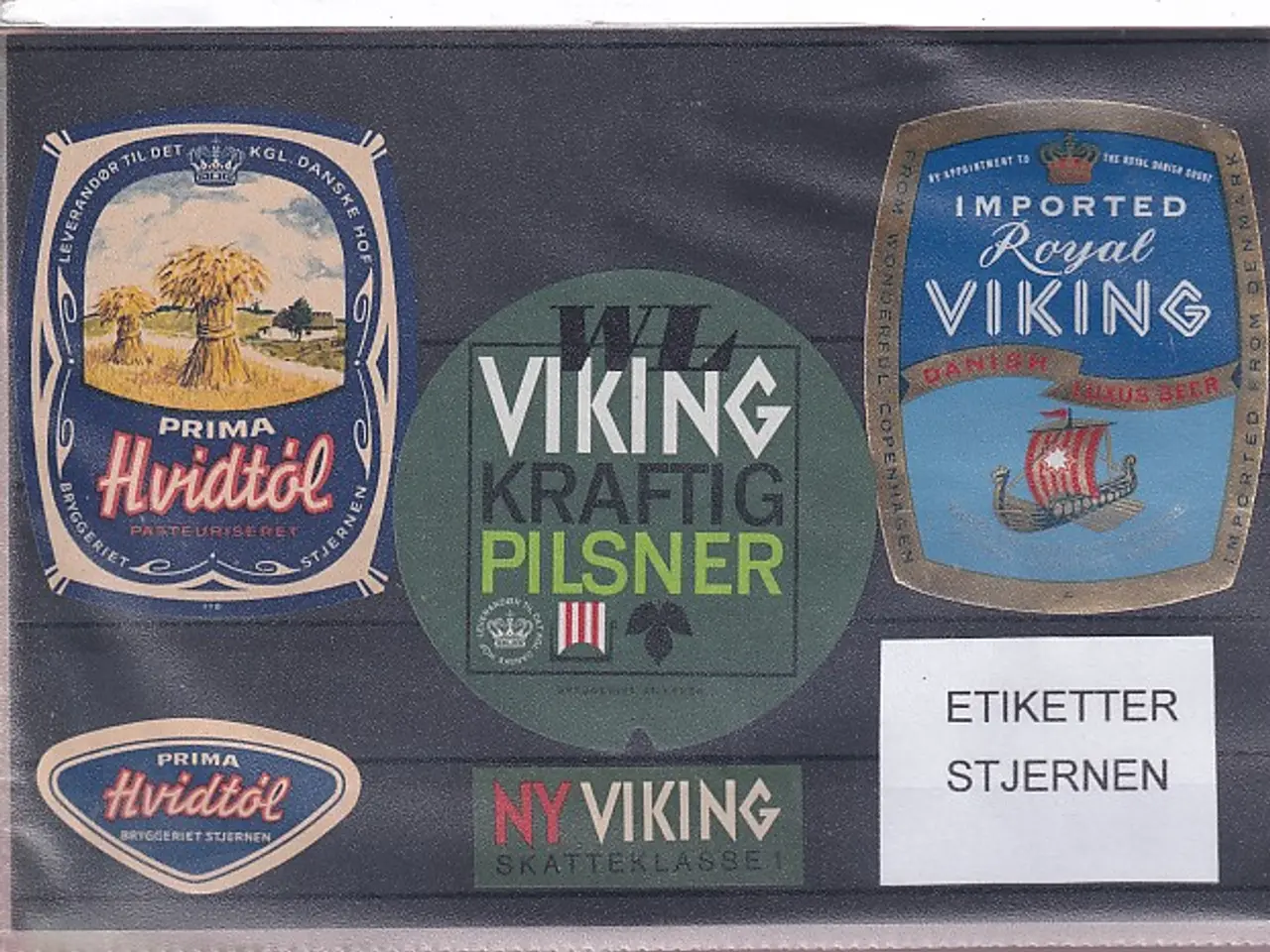 Billede 1 - Etiketter - Stjernen - 3 Stk.