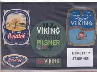 Etiketter - Stjernen - 3 Stk.