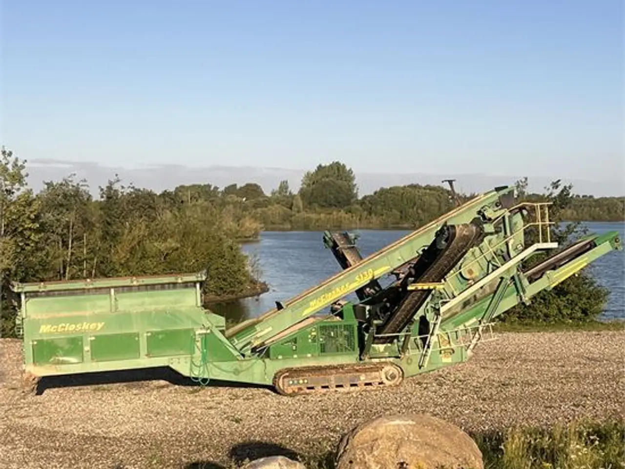 Billede 5 - McCloskey S130 2D - Video - Lavt timetal / Low hours 3435