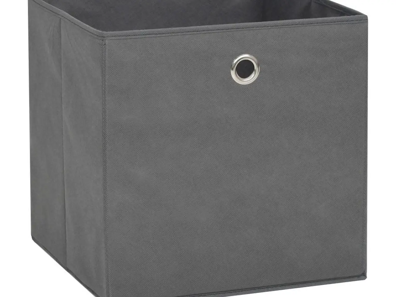 Billede 3 - Opbevaringskasser 10 stk. ikke-vævet stof 32x32x32 cm grå