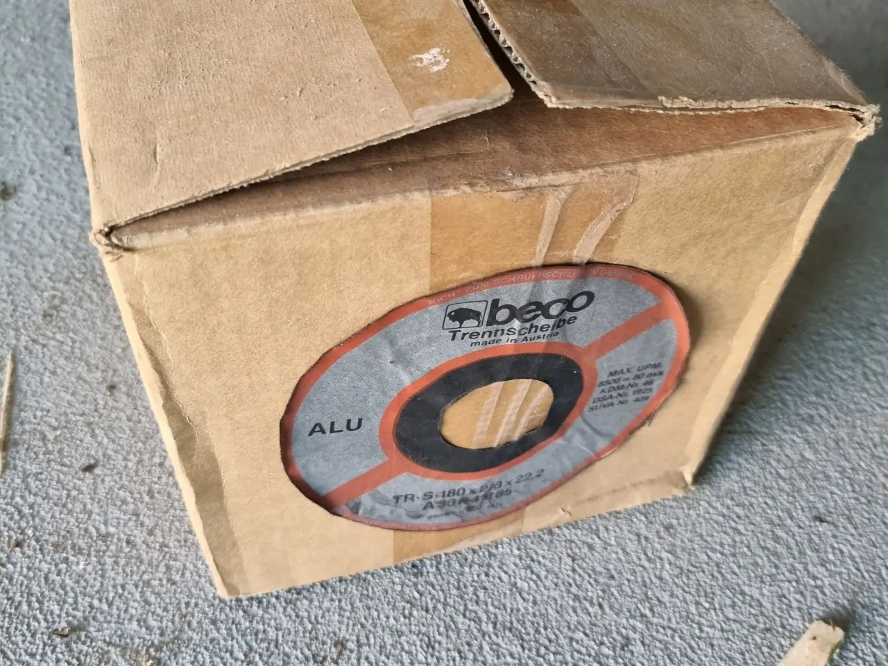 Billede 2 - Skæreskiver til aluminium Ø180 mm