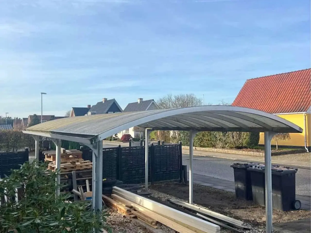 Billede 3 - Søger galvaniserede carporte